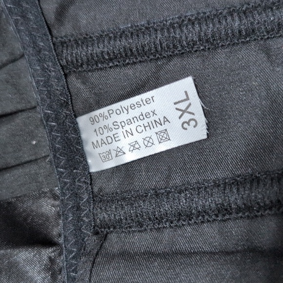 Rhinestone Overbust Corset Vintage Brocade Bustier Lingerie Top Plus Size 3X - Picture 7 of 7